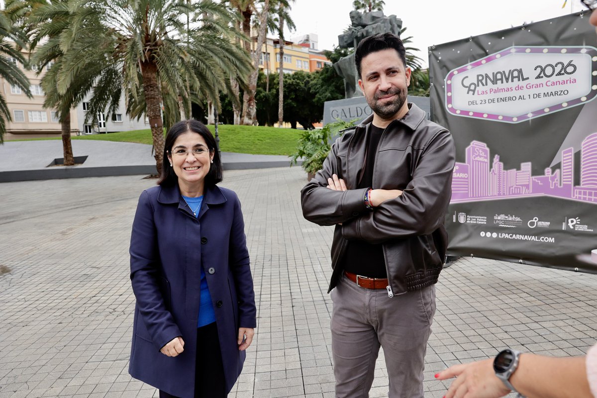 𝐄𝐥 𝐂𝐚𝐫𝐧𝐚𝐯𝐚𝐥 𝐫𝐞𝐬𝐞𝐫𝐯𝐚 𝐮𝐧𝐚 𝐣𝐨𝐫𝐧𝐚𝐝𝐚 𝐩𝐚𝐫𝐚 𝐞𝐥 𝐩ú𝐛𝐥𝐢𝐜𝐨 𝐢𝐧𝐟𝐚𝐧𝐭𝐢𝐥 𝐲 𝐬𝐞𝐧𝐢𝐨𝐫

La plaza de La Feria y la del Pilar vivirán una matinal muy especial este domingo 15 

📸Leticia Oliva

Te contamos más aquí 👇
lpacarnaval.com/el-carnaval-re…