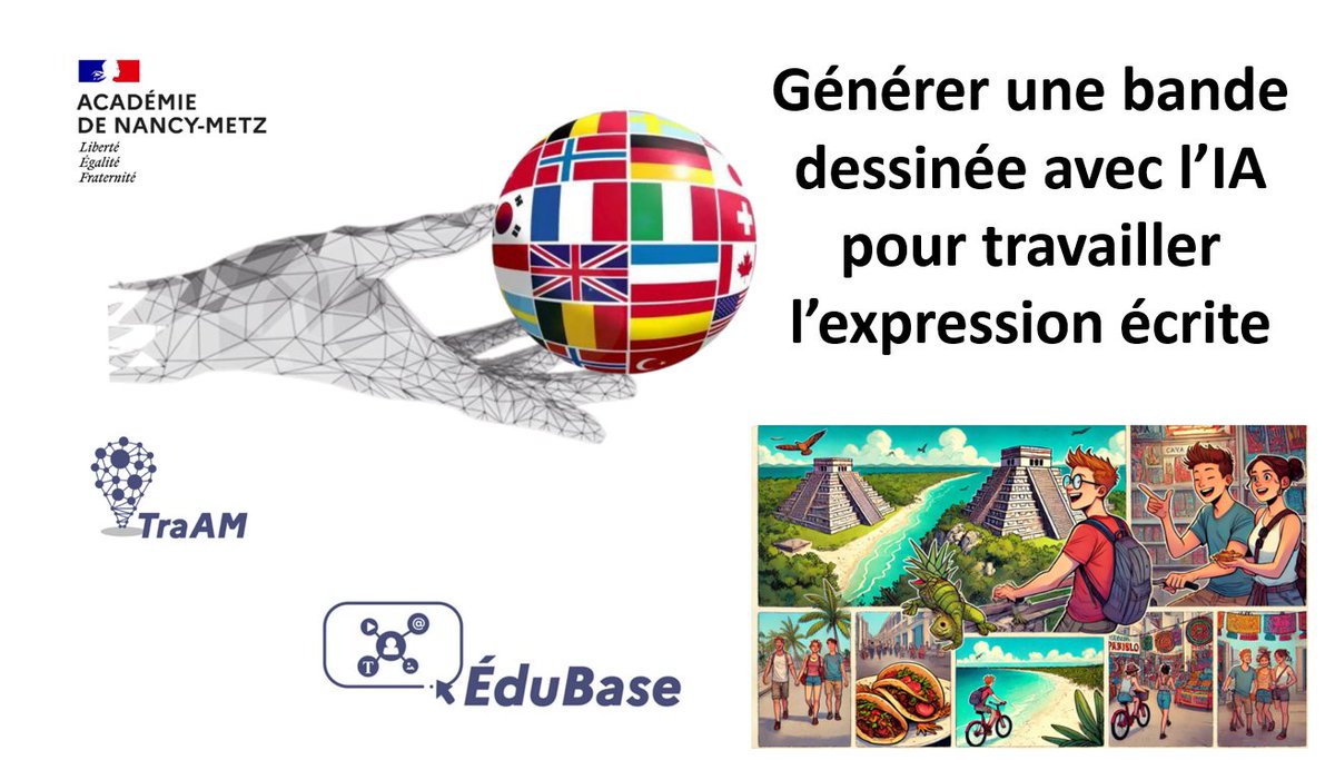 Enseigner les langues vivantes avec le numérique tweet media