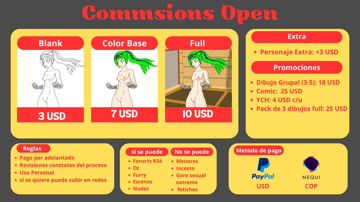 New Price Commissions available for fan art, OCs, and characters in my style. For information on options, availability, and details, please contact me via DM. Thank you for your support and interest in my work.
#commissionsopen  #commisionart #opencommission #DigitalArt