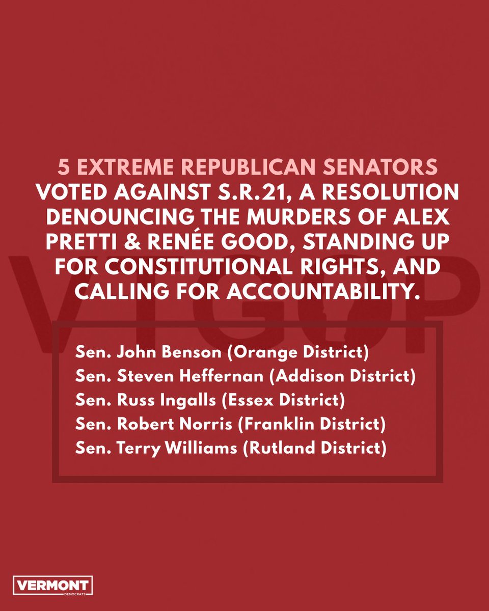 Vermont Democrats tweet media