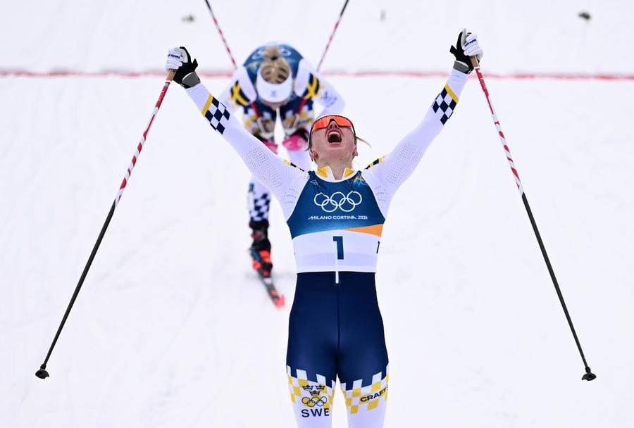 InfoseekChina's tweet photo. Swedish skiers sweep women's classic sprint at Milan-Cortina Winter Olympics
https://t.co/TO0tLJvDk4 https://t.co/P67AsIPtsQ