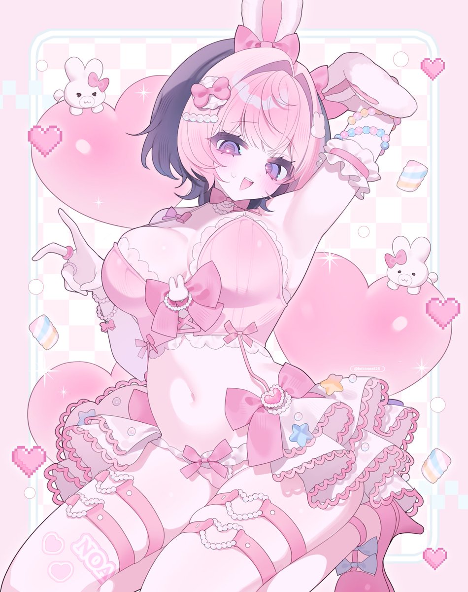 ばに~のあ先輩💗  #のあ先輩アートチーム