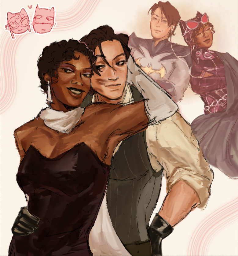 dumberass76's tweet photo. some yuri for the soul #batcat https://t.co/MQZ0G1hTI7