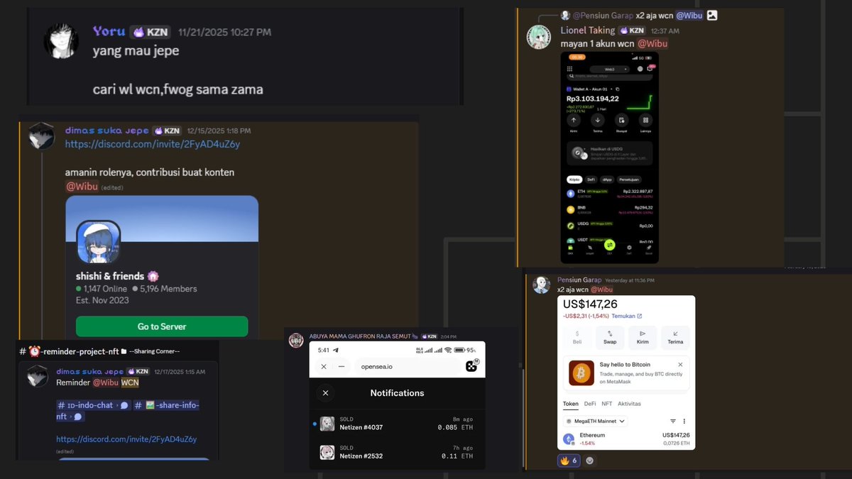 kizunafnf's tweet image. Hi Kizuna fam 

One of our early calls cooked !!
We mentioned @WCNetizens  multiple times in the early days 🔥