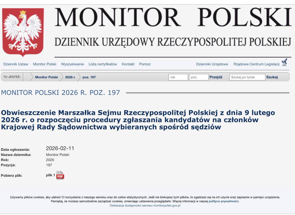 Dotychczas słyszeliśmy od rządu <a href="/donaldtusk/">Donald Tusk</a>, że wybór 15 sędziów-członków KRS przez Sejm narusza Konstytucję. Ale doszło do cudownego „ozdrowienia” obowiązującej ustawy - już jest konstytucyjna 🙃 Właśnie <a href="/wlodekczarzasty/">Włodzimierz Czarzasty 📚📖</a> ogłosił możliwość zgłaszania sędziów-kandydatów do KRS do