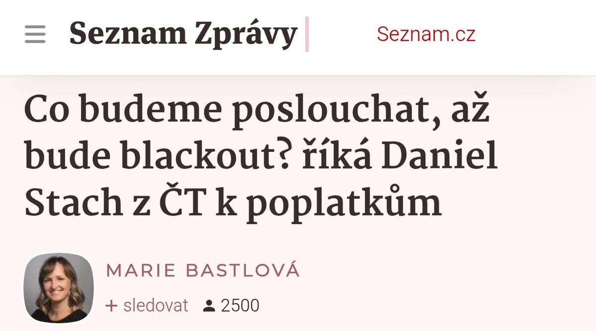 Musíme se k něčemu přiznat. Stacha jsme do vedení stávkového výboru ČT dosadili my, abychom celou iniciativu zesměšnili.

Ale už to zašlo příliš daleko. Zaměstnanci ČT si proces získaní nezávislosti a osvobození se od státních peněz zaslouží dostat v o něco důstojnější formě.