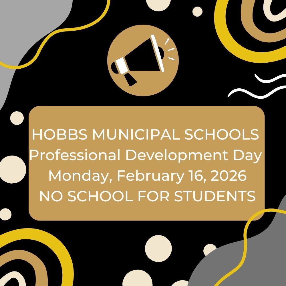 Hobbs_Schools's tweet photo. Friendly reminder that Hobbs Schools will be closed and there is no school for students on Monday, February 16th, as we are having a professional development day for our staff.
We will see students back in class for regular schedule on Tuesday, February 17th.
GO Eagles! https://t.co/1baLCYSKIg