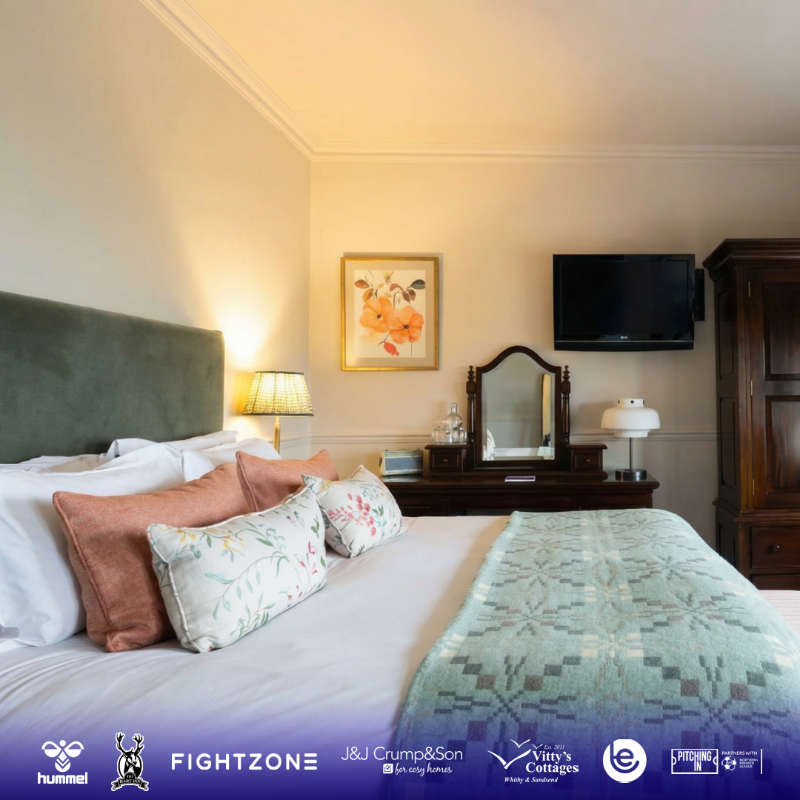 WhitbyTownFC's tweet photo. Whitby Town Football Club invites you to escape to the newly refurbished Hotel Victoria, where elegance meets the sea 🤩

Enter our prize draw to be in with the chance of winning a luxurious break.

Every entry helps the club continue its mission and thrive in the community 👇