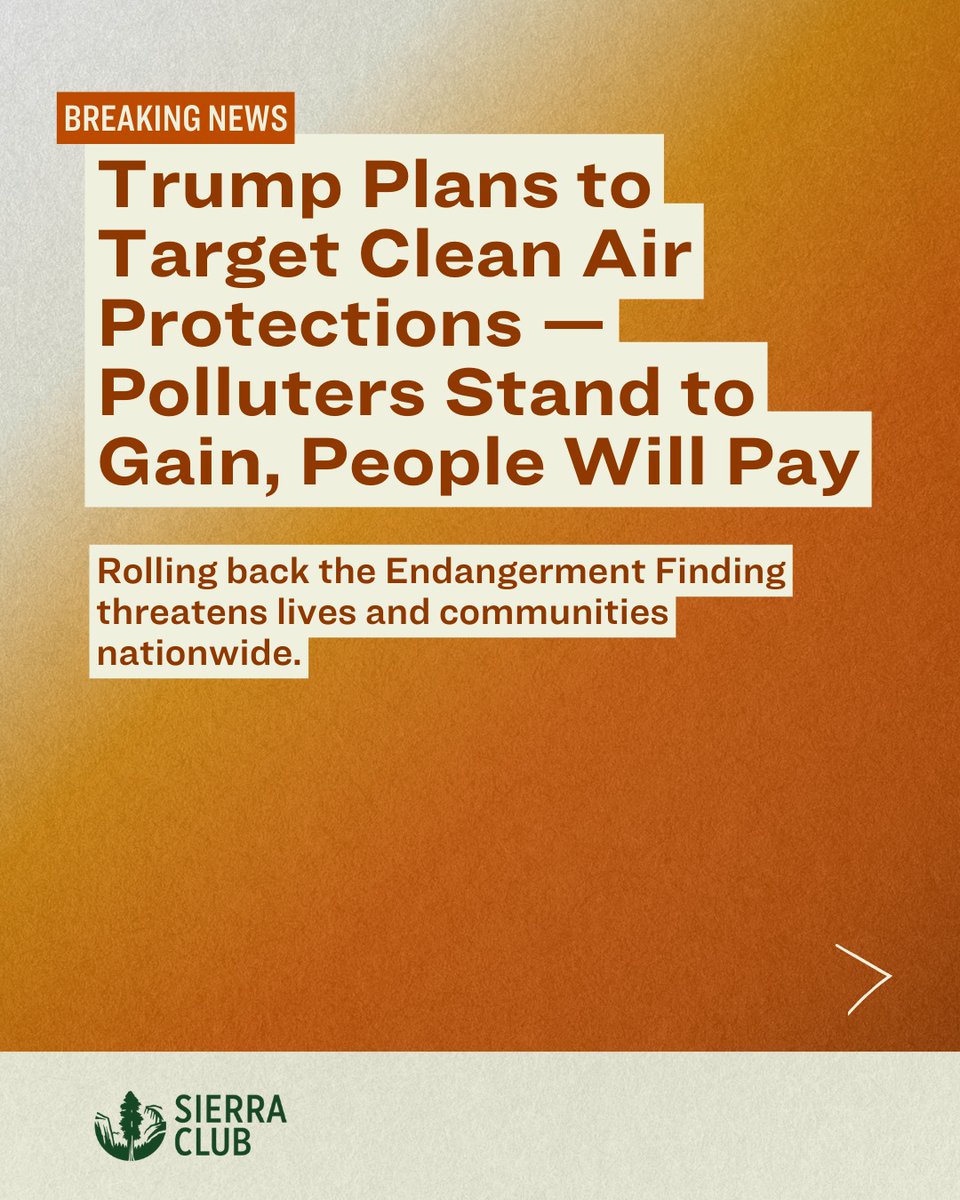 Sierra Club tweet media