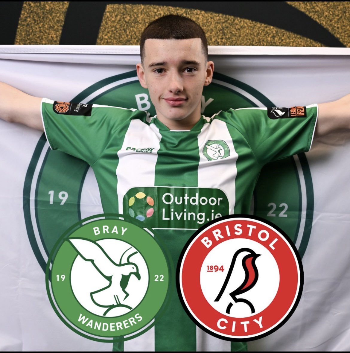 BrayWanderers's tweet photo. Bray Wanderers Confirms Transfer of Rhys Knight to Bristol City

⏩️ https://t.co/kIyjzxu3BN

#Seagulls🟢⚪️ https://t.co/0IZHzUISD2