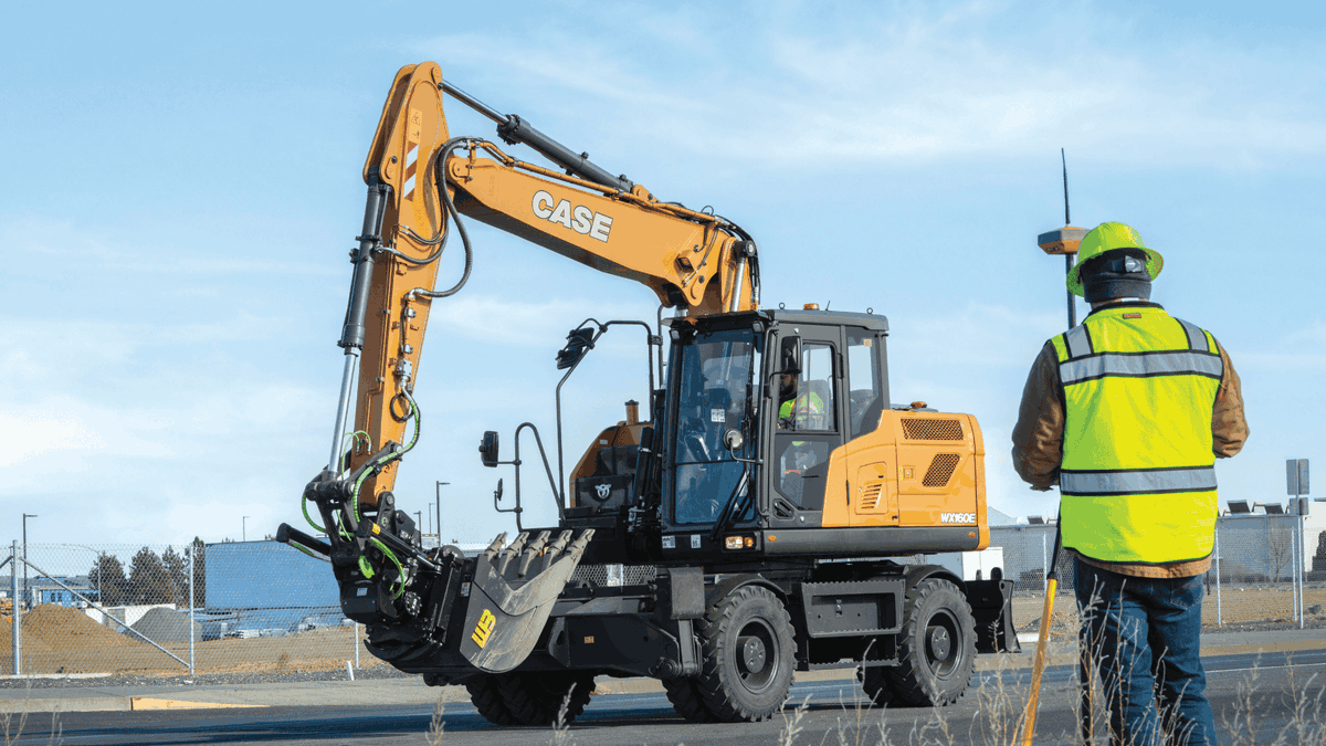 CaseCE's tweet photo. The WX160E Wheeled Excavator is available with OEM-fit 2D solutions, installed by CASE specialists. It's next-level accuracy for a next-level machine.
Explore more at https://t.co/mcLdLcO2I8.
#caseconstruction #wheeledexcavator #machinecontrol #operator #casece https://t.co/jzh5KhyW5f