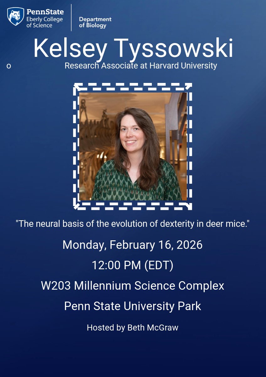 Penn State Biology tweet media