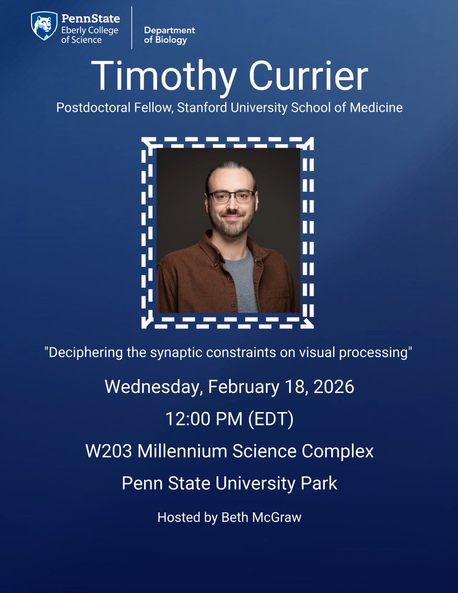 Penn State Biology tweet media