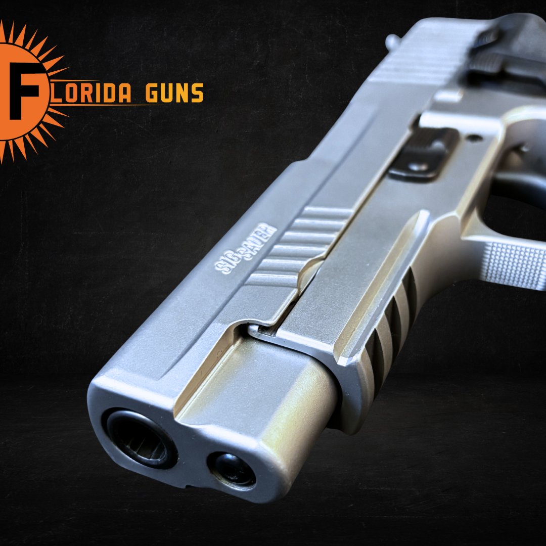 FloridaGunsFL's tweet image. The Sig Sauer P226 Elite delivers precision, balance, and unmistakable craftsmanship. A timeless full‑size platform refined with modern performance—built for shooters who demand excellence in every detail.

#SigSauerLife #RangeReady #GunCommunity #FloridaGuns #WestPalmBeach