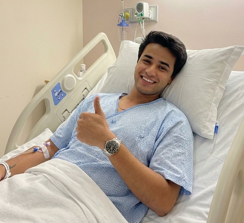 🚨Abhishek Sharma has been discharged from the hospital #INDvsPAK