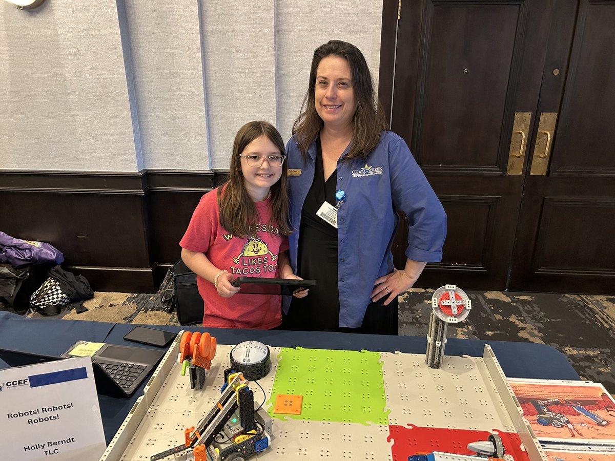 lmackay's tweet photo. Modeling a few of our school grants at the CCISD Education Foundation Community Partnership Luncheon. Thank you to our community for providing the extras for our students!  @ClearCreekISD https://t.co/AMwZ4M81ax