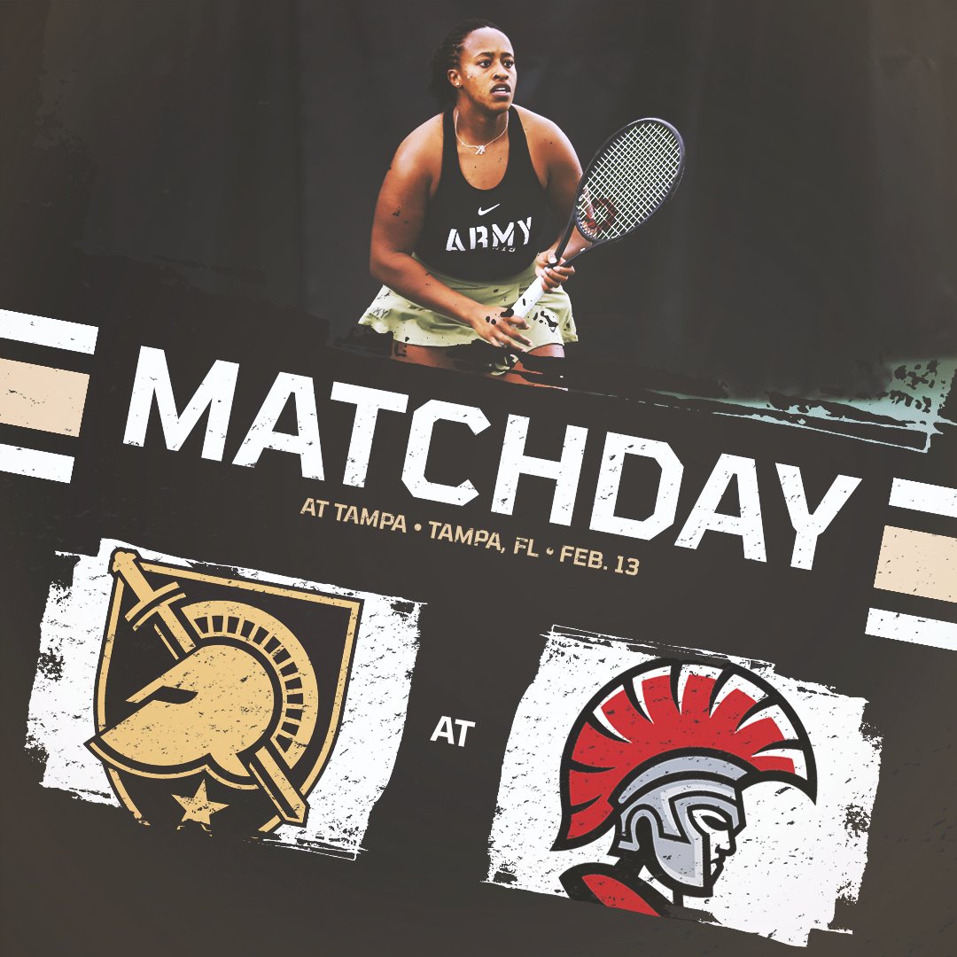 Taking on the sun, and the Spartans!

🆚 - Tampa
📍 - Tampa, FL
🏟️ - Naimoli &amp; Young Complex
⏰ - 2:00 PM
📊 - goarmywestpoint.com/WTenLiveScores