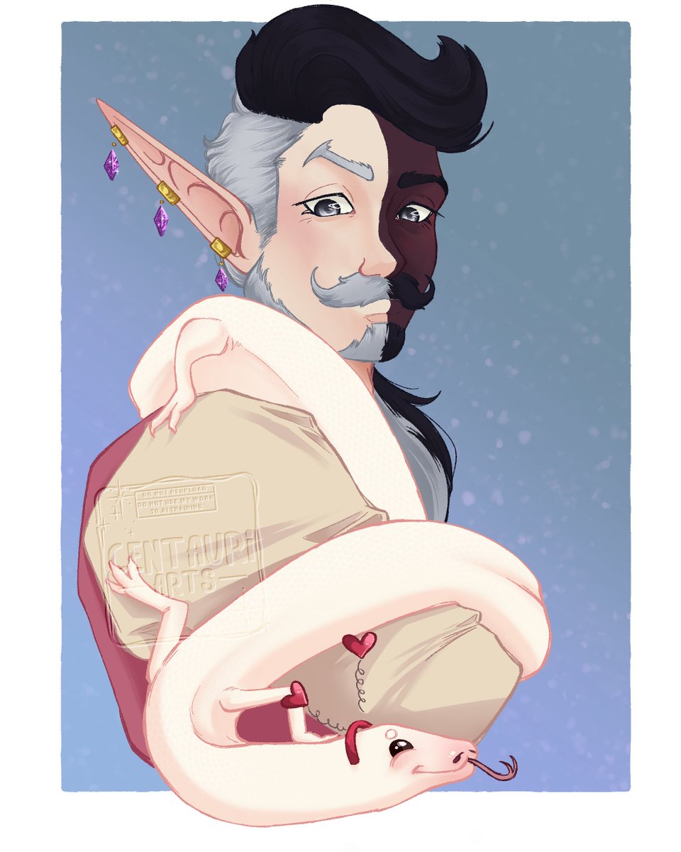 CentauriArts's tweet photo. @2ndB4Awakening my most recent commission, i love to work with this character https://t.co/l5rY7LR7kr