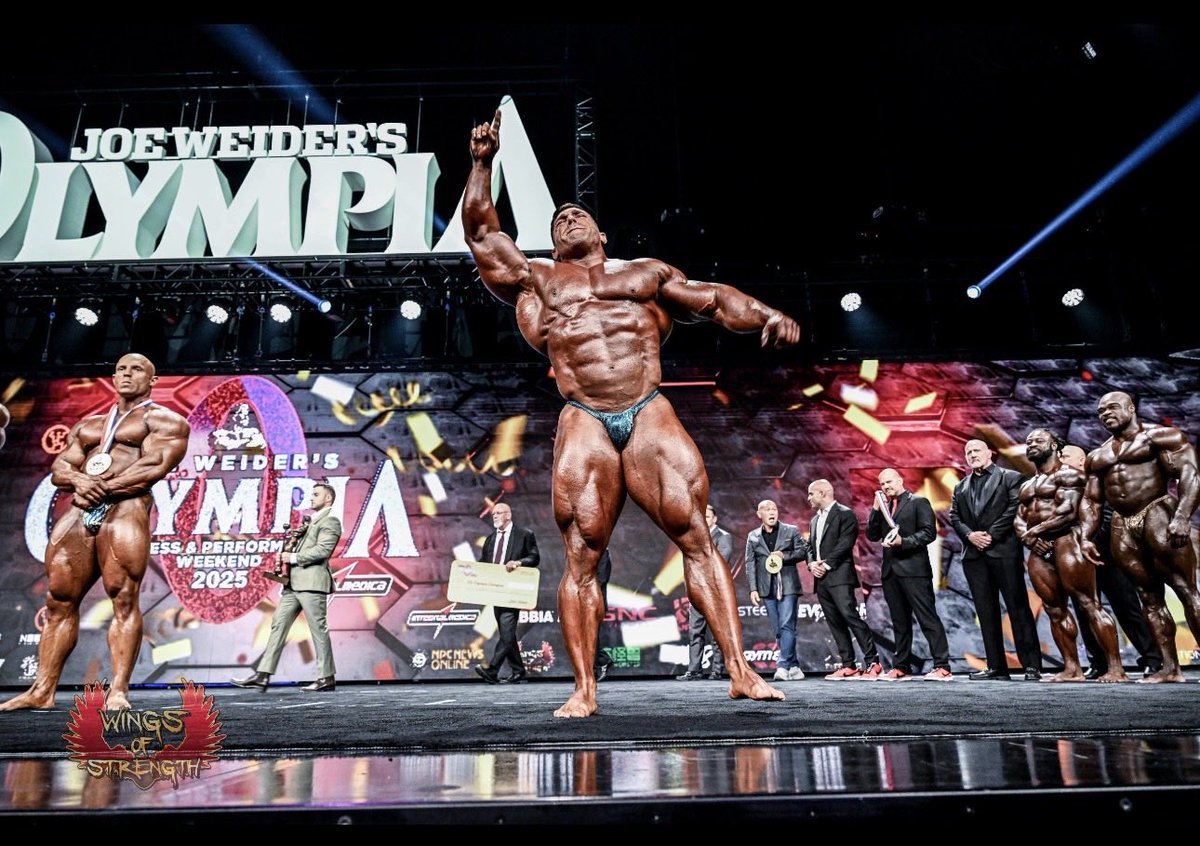 Mr.Olympia Derek Lunsford 
#olympia25 

2026 Olympia Info ⬇️
📅  September 24 -27
👉 Visit mrolympia.com/sponsor or email contact@mrolympia.com to learn more.

#Olympia2026 #MrOlympia #bodybuiliding