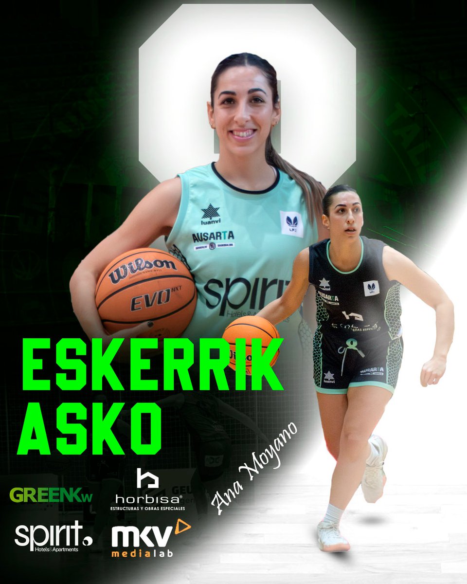 BARAKALDO__EST's tweet photo. Eskerrik asko, Ana 💚

➡️ El Horbisa Spirit GreenKW Barakaldo y Ana Moyano han llegado a un acuerdo para su desvinculación 

🫶🏻 Gracias por todo @anitammm_8, te deseamos lo mejor en tus próximos retos https://t.co/gumw5BNTHa