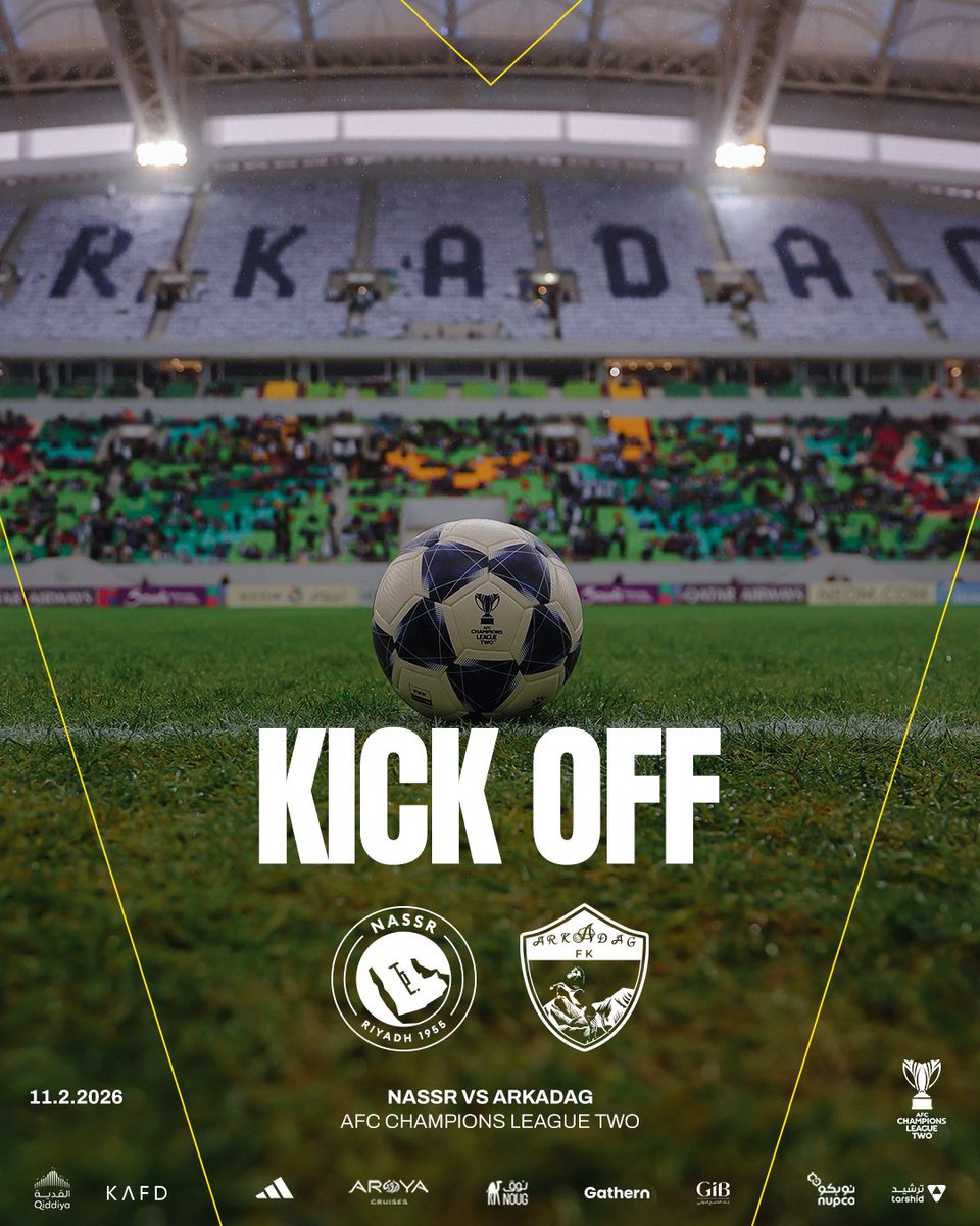 Kick off in Ashgabat! ⚽️