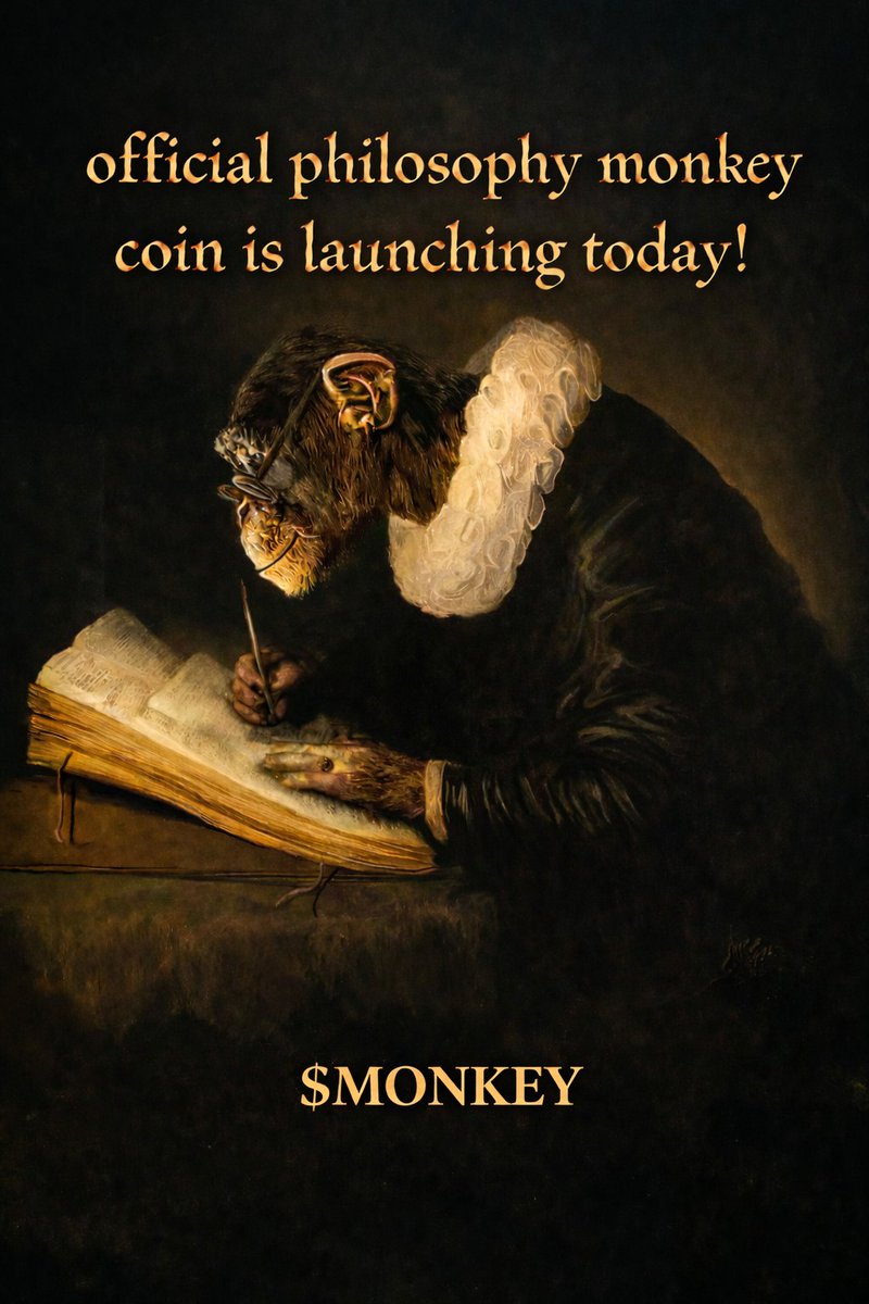 apedexsol's tweet photo. Follow @RealPhdMonkey , more than 85k+ followers on IG

Real coin, real community, over 1M+ views on every instagram video

LAUNCHING TODAY $MONKEY https://t.co/4TY7VWXl2l