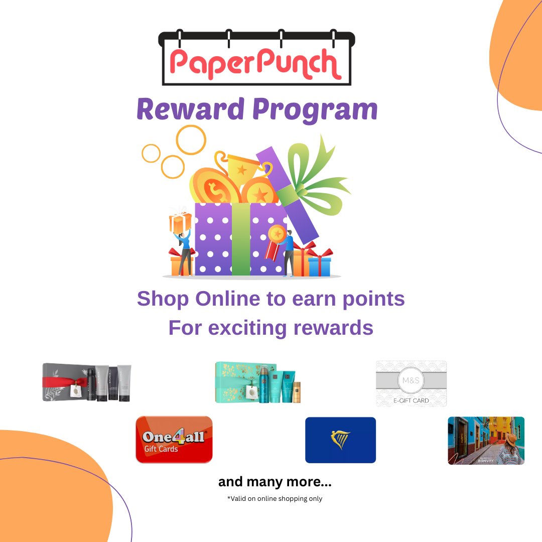 Paperpunch1's tweet photo. 𝗬𝗼𝘂𝗿 𝗲𝘃𝗲𝗿𝘆𝗱𝗮𝘆 𝗼𝗿𝗱𝗲𝗿𝘀 𝘀𝗵𝗼𝘂𝗹𝗱 𝗴𝗶𝘃𝗲 𝘀𝗼𝗺𝗲𝘁𝗵𝗶𝗻𝗴 𝗯𝗮𝗰𝗸.

Discover the rewards waiting for Paperpunch customers. https://t.co/jH53xURSva