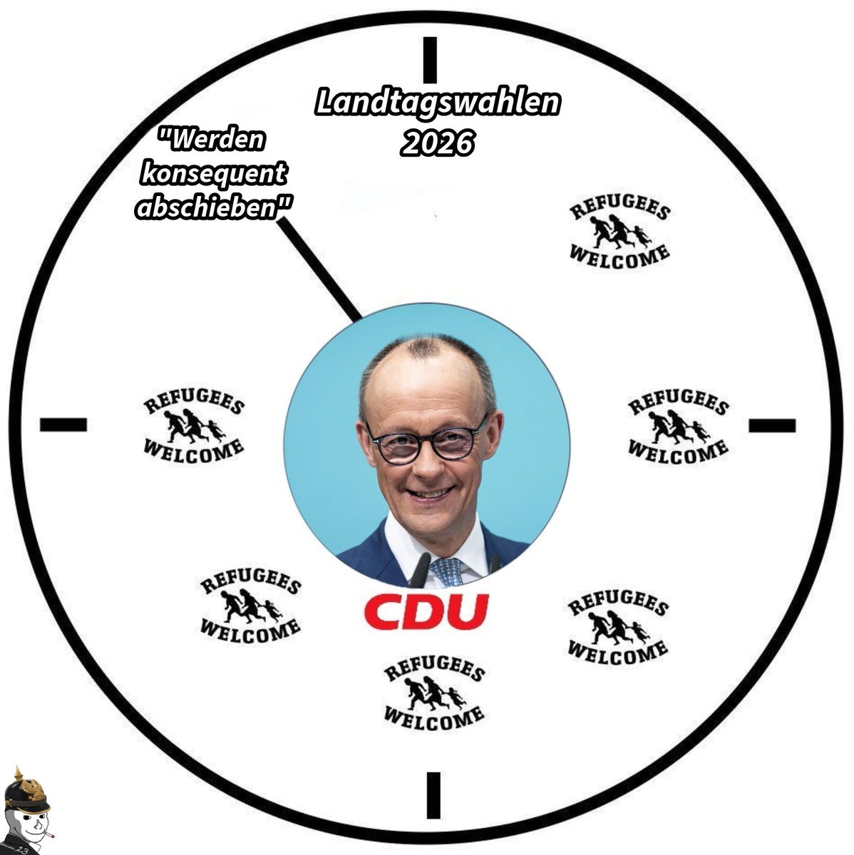 koerner_23's tweet photo. Das ewige Drehbuch der CDU. https://t.co/4brmXjeCah