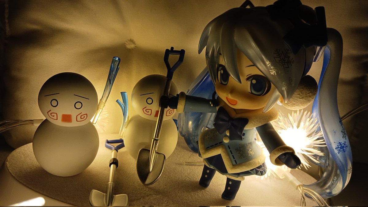 深夜のねんどろ撮影60分一本勝負 2/11 【ゆきあそび】 フライング