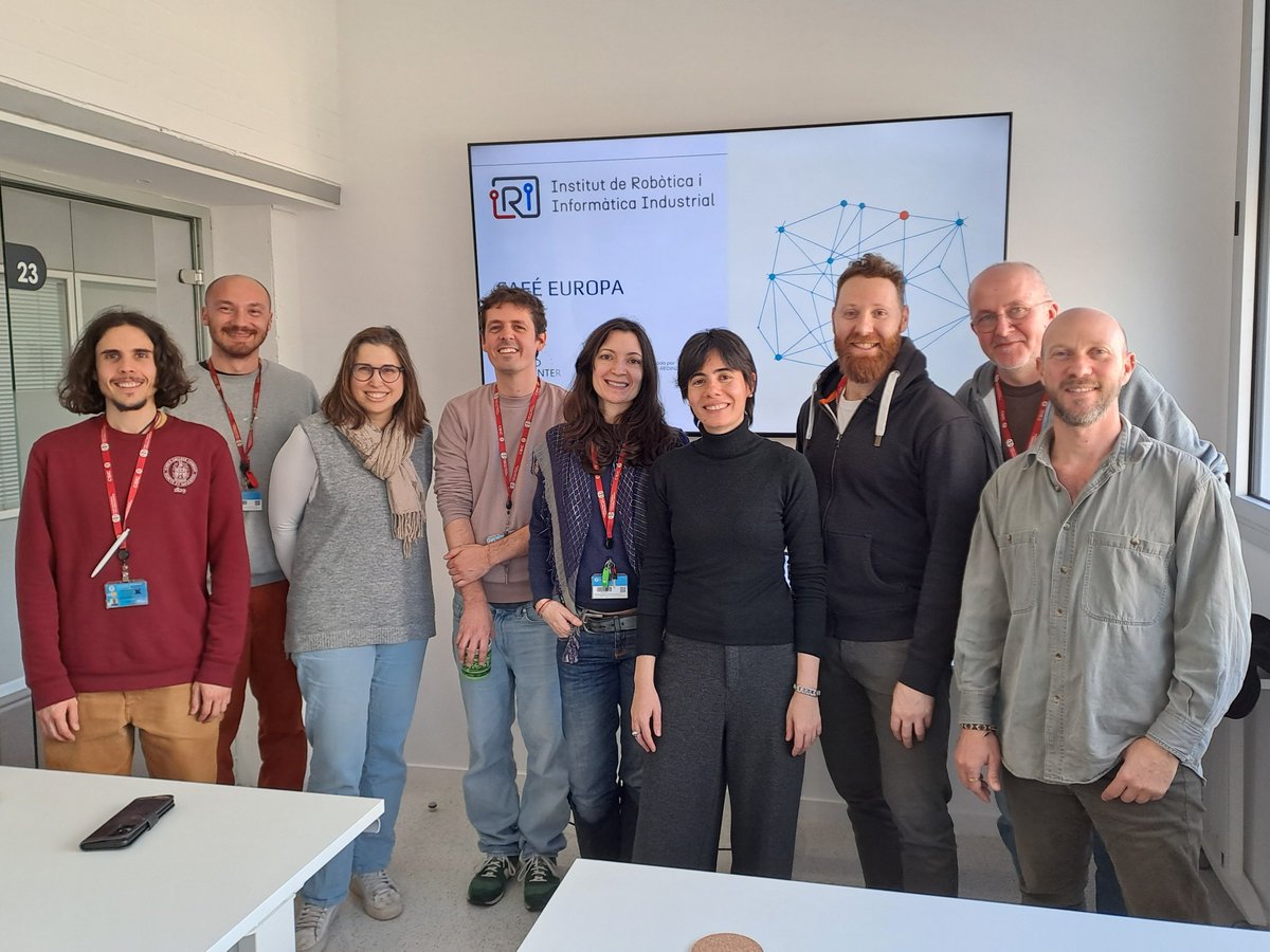 IRI_robotics's tweet photo. 🚀Hoy hemos iniciado un ciclo de charlas dirigidas a dar apoyo y conocimiento a personal científico del #IRI
📌La 1ª sesión de #CaféEuropa “From IDEA to PROJECT” a cargo de Arantxa Giner (European Project Manager) para solicitar proyectos europeos e internacionales
#REDINTER https://t.co/iWRQ4udUIN