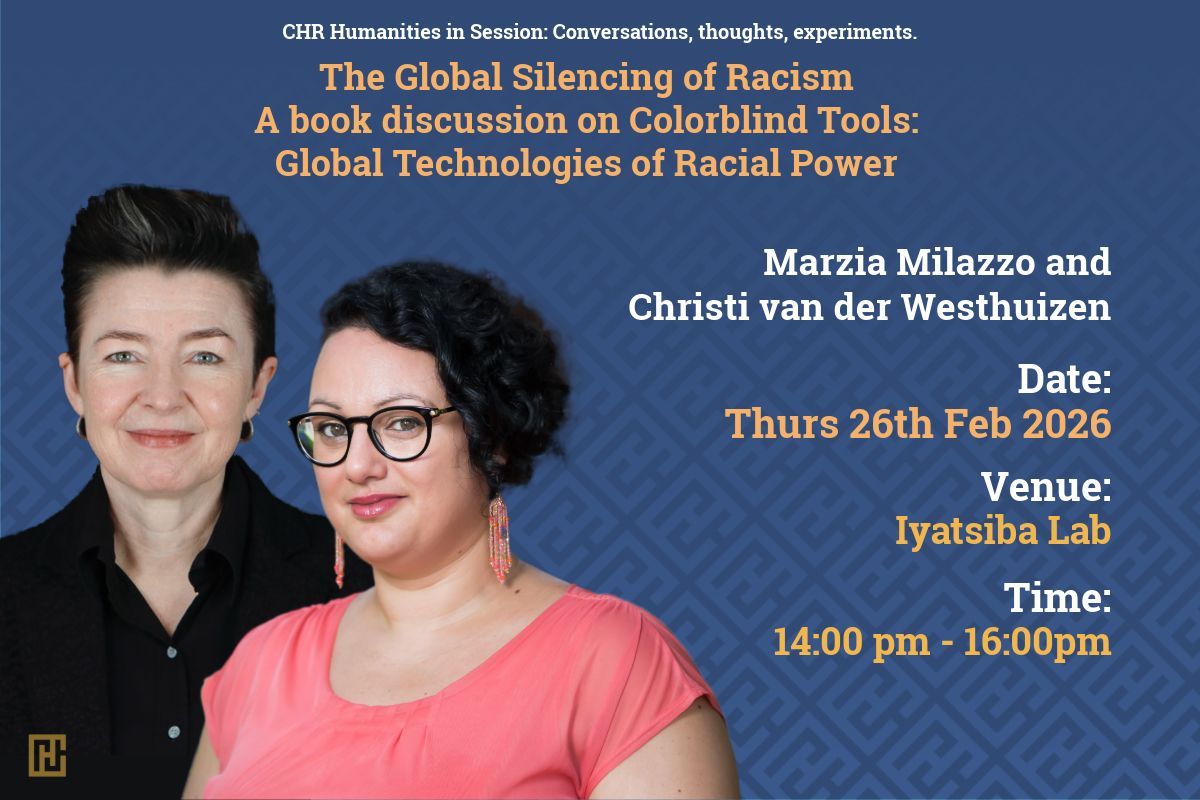 Centre for Humanities Research tweet media