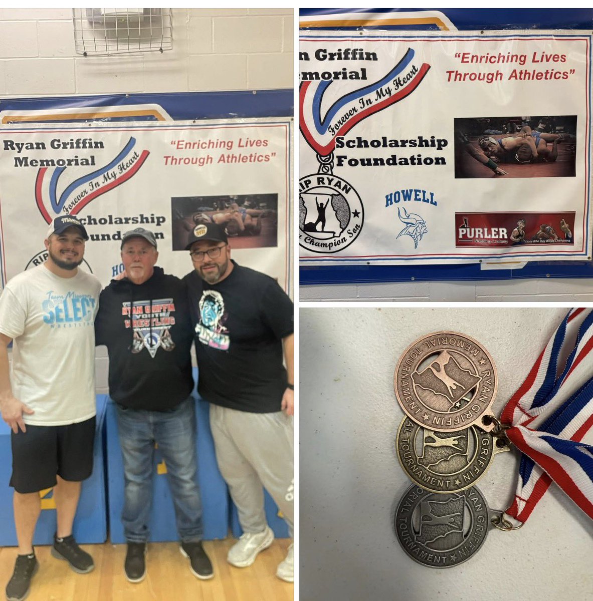 Appreciate all the wrestlers who showed up for the Ryan Griffin Memorial Tournament at Francis Howell High School.  We ran 700+ wrestlers through the tournament in 5 hours! Nobody runs the tournament like these guys!💪💪💪<a href="/HowellWrestling/">Howell Wrestling</a> <a href="/LadyVikingWres1/">Howell Girls Wrestling</a>