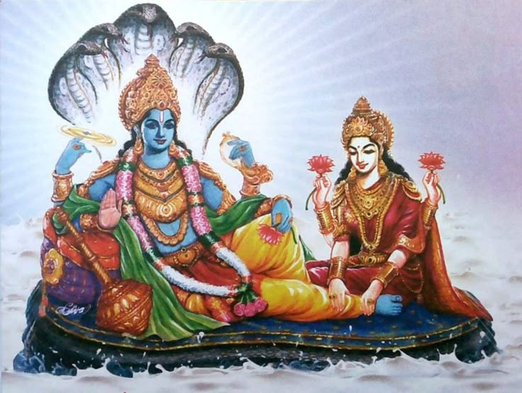 जहाँ नारायण हैं, वहाँ लक्ष्मी स्वयं निवास करती हैं।