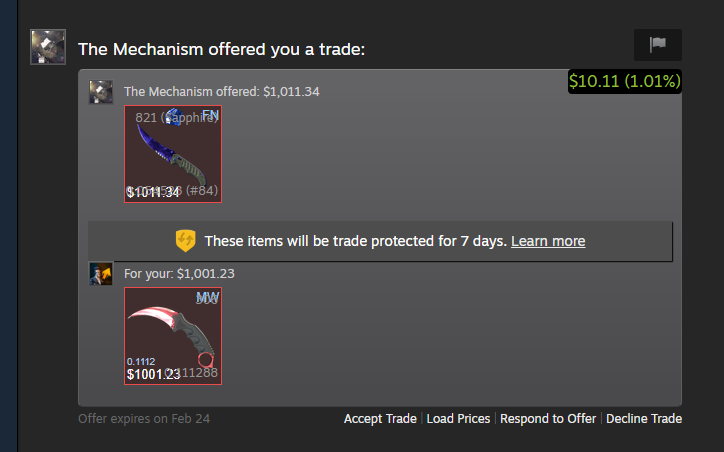 Tech-savvy 💸 BUYING SKINS 24/7 tweet media