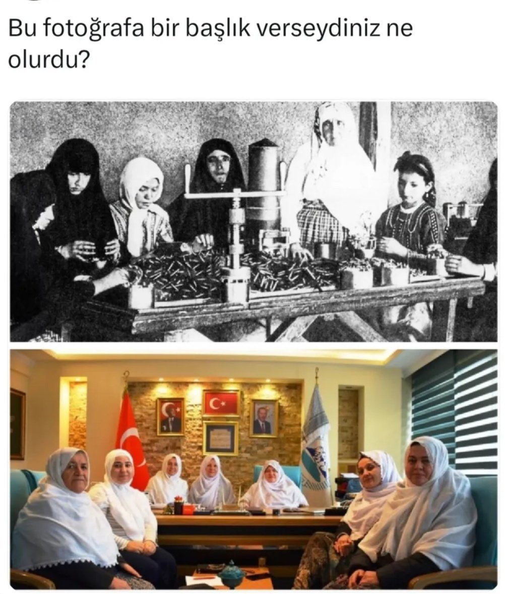 <a href="/davam_5967/">Mustafa Saraç</a> Estetiksiz makyajsız, tuttuğunu koparan, ahlâklı, temiz, çalışkan ve milli kahraman Anadolu kadınlarımız.
Her biri bir Nene Hatun, Fatma Bacı, Şerife Bacı.
Özümüzden yansıyan asalete saygıyla ellerinden öperim.