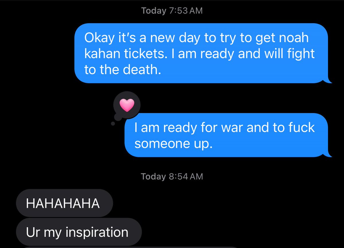 It’s a new day to fight for my fucking life against ticketmaster