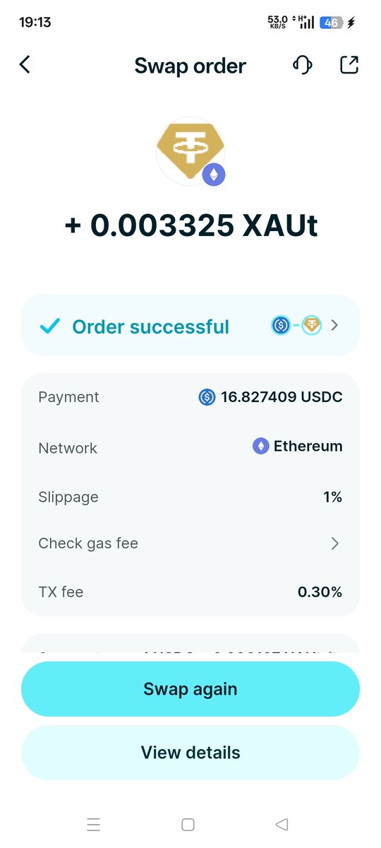 jPaul992's tweet photo. @BitgetWalletSA Swap  ~17$  #BitgetWallet
$XAUT

EVM: 
 0x3Fe7824d76f05Eed3D79B4a9388b8EB4f3DAC69D

@BitgetWalletSA  #XAUTONBITGETWALLET https://t.co/9PGbl6hCFl