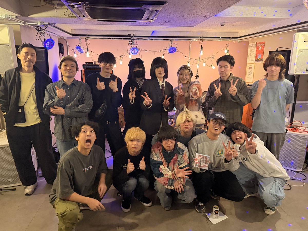 HyperIntensity_'s tweet image. 2/11(wed)三島ROJI
Hyper Intensity -pudelhunds Tour 2026-

-act-
pudelhunds
stereo type
空想レプリカ
ミクロ菩薩

三島ROJIで開催した意味があったなと思います。今日生まれた全ての繋がりが各々のバンドの糧になったらいいな。

それではまた次のHyper Intensityでお会いしましょう！