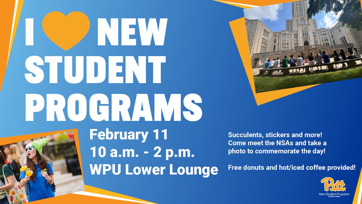 Pitt Student Affairs tweet media