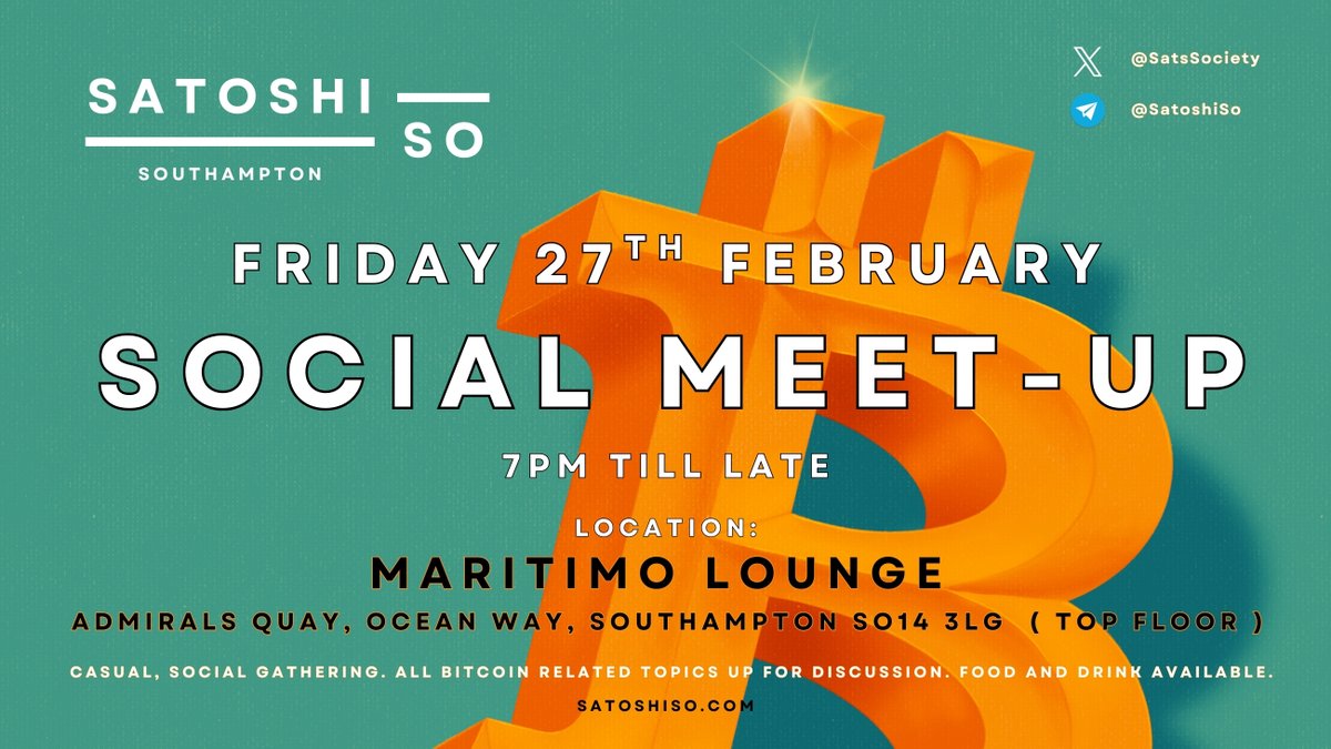 Satoshi Society tweet media