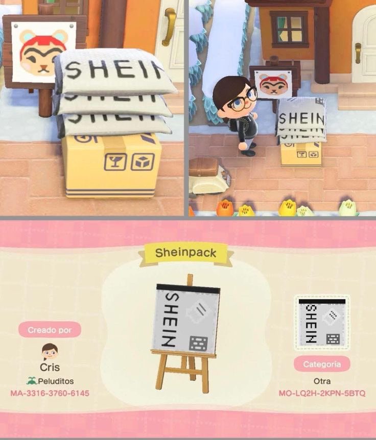 cozychita's tweet photo. Aquí os dejo estos diseños por si queréis que vuestros aldeanos reciban paquetes de Shein y Amazon.

📦📦📦📦📦📦📦📦

Fuente: Pinterest

#NintendoSwitch2 #AnimalCrossing #ACNH https://t.co/U0WJQbjAYs