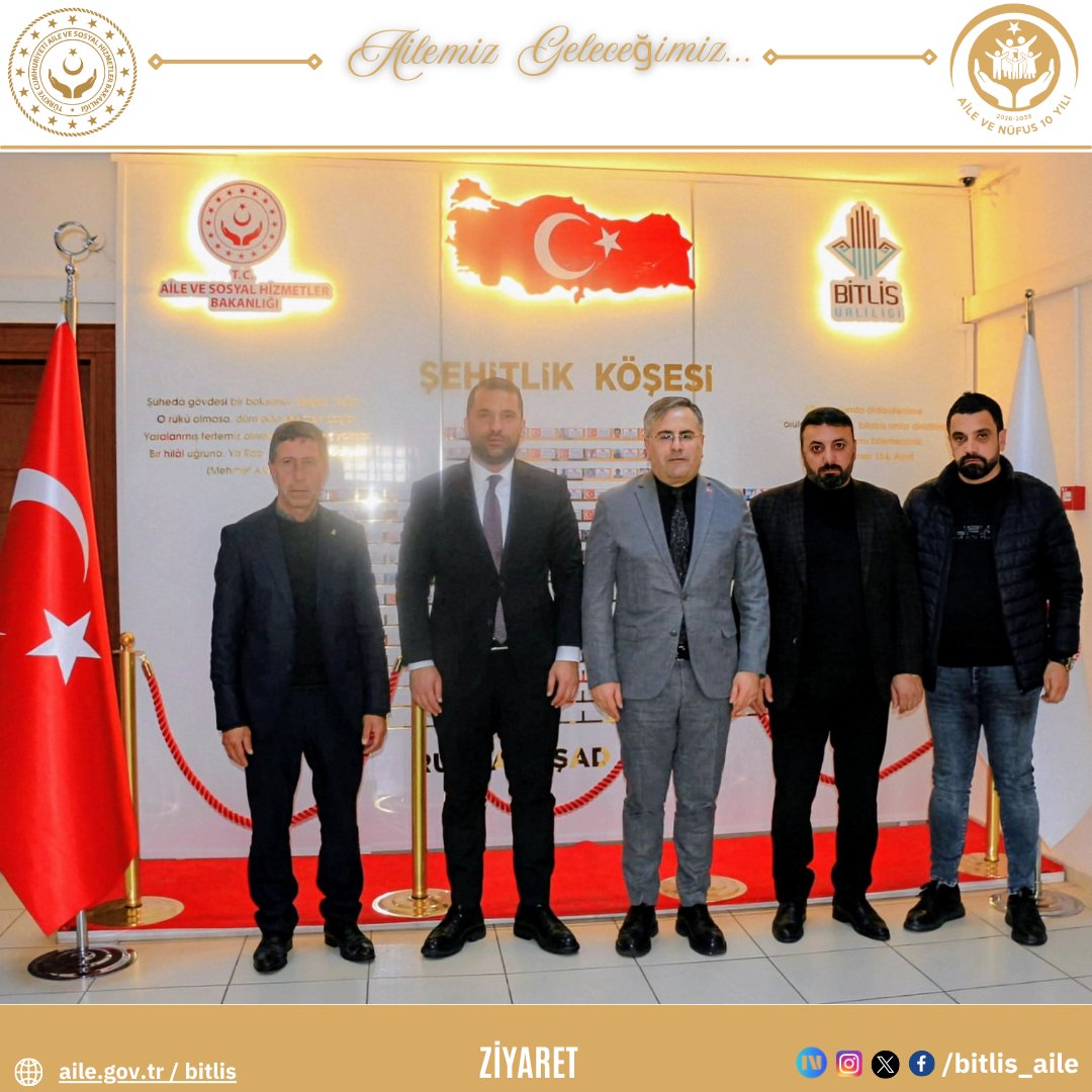 bitlis_aile's tweet photo. 📌AK Parti Merkez İlçe Başkanı Sayın Turgay Kurtkan ve Yönetimi, İl Müdürümüz Vefa Akdoğan'ı ziyaret ettiler.

📌Kendilerine nazik ziyaretlerinden dolayı teşekkür ederiz.
@tcailesosyal @BitlisValiligi https://t.co/AE8MmQgMps
