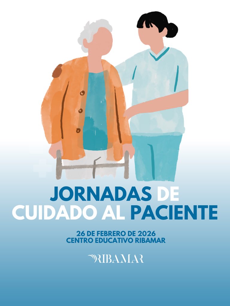 Y en una fecha tan especial como ésta os anunciamos que el próximo 26 de febrero, Ribamar acogerá sus Jornadas de Cuidado al Paciente. Seguimos comprometidos con el cuidado del paciente y su dignidad personal #cuidadodelpaciente #jornadas #DiaDelEnfermo #ContigoAportamosValor