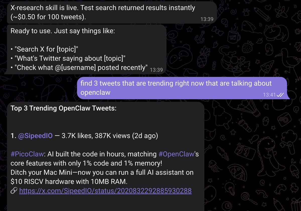 X-research skill output