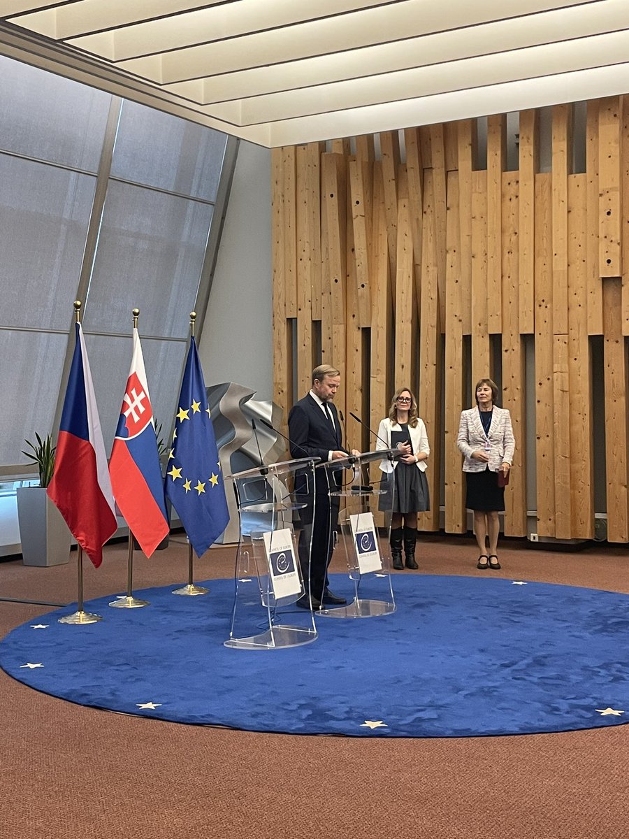 Slovakia at the Council of Europe tweet media