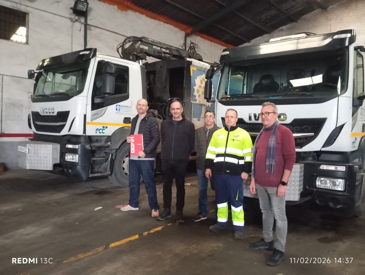 ¡GRACIAS compañer@s! 💪Ganamos las elecciones en
<a href="/FCC_Group/">FCC</a>
Medioambiente RSU Zona Norte de Córdoba y conseguimos 3 delegados. Este resultado es fruto del esfuerzo colectivo y del compromiso por defender nuestros derechos cada día. ¡Seguimos trabajando! 
<a href="/CCOOHabitat_AN/">CCOO del Hábitat de Andalucía</a>