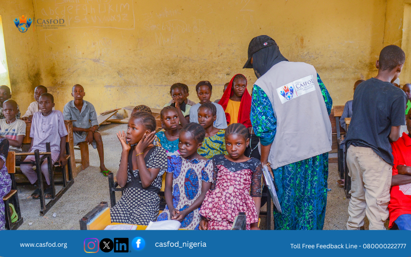 casfod_nigeria's tweet photo. From Muchalla Central Primary School to Wuro Barka Primary School, and onward to Lokuwa Girls and Lokuwa II Primary Schools, our team continued monitoring and distribution activities in Mubi North LGA.

At CASFOD, we remain committed to ensuring that the @EduCannotWait https://t.co/cEM0HCrtCZ