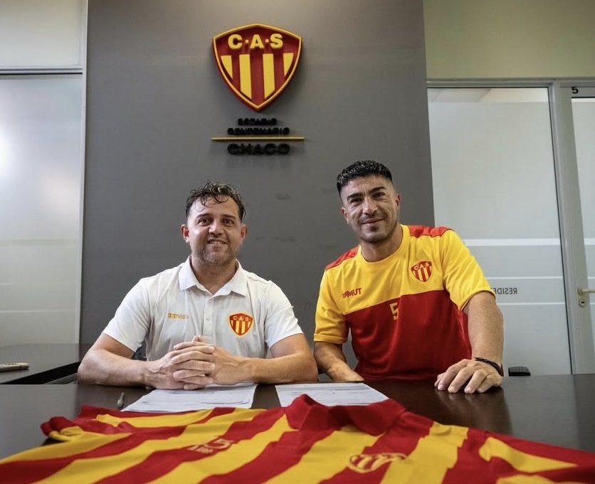 🖋️ | Nelson Acevedo es nuevo jugador de Sarmiento (Chaco) 🇦🇷