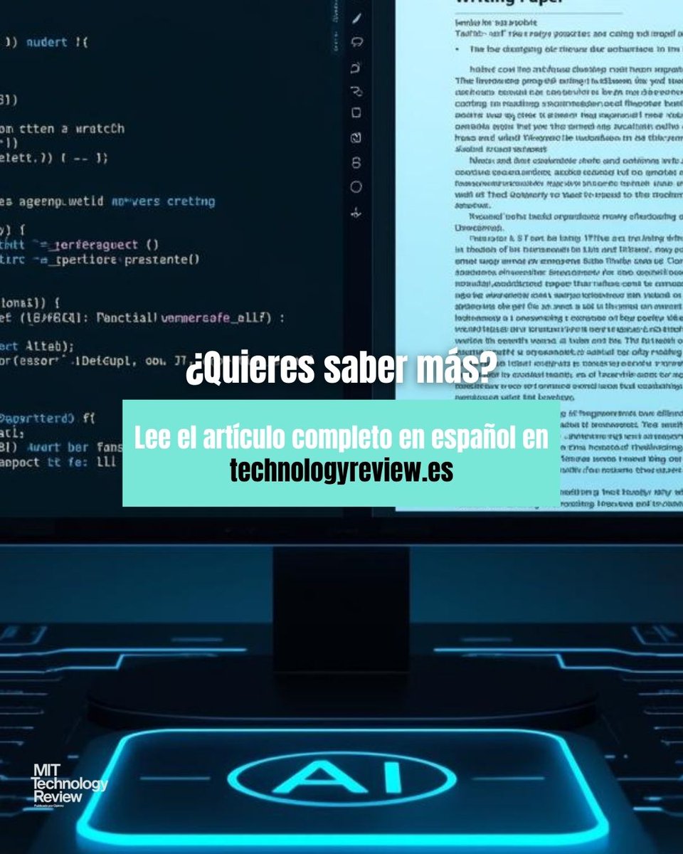 MIT Tech Review ES tweet media