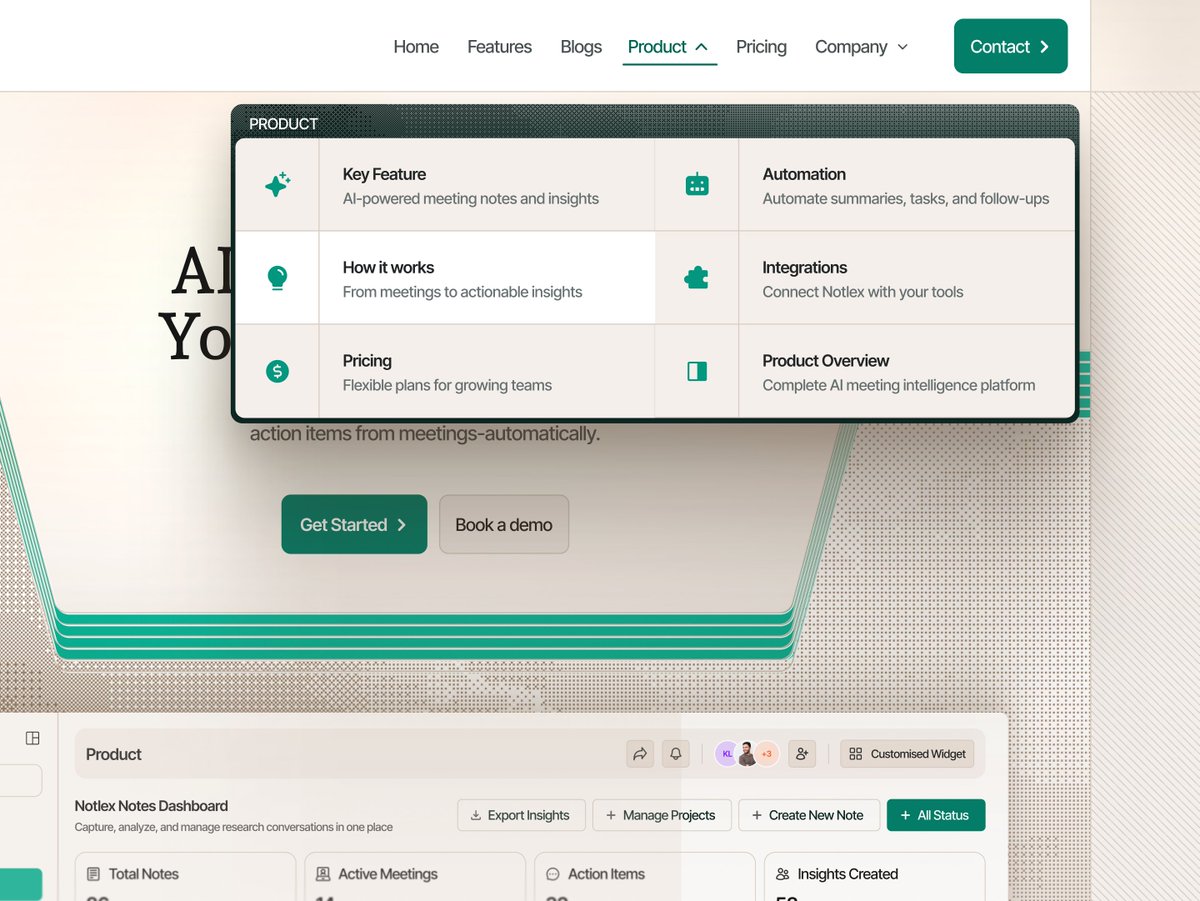 This navbar is setting the tone ✨